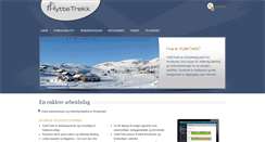 Desktop Screenshot of hyttetrekk.no